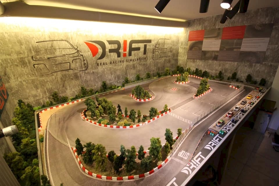 Dr ft Race Track 2,70m x1 50m Living Room Size DRIFT niskanperä-Course 